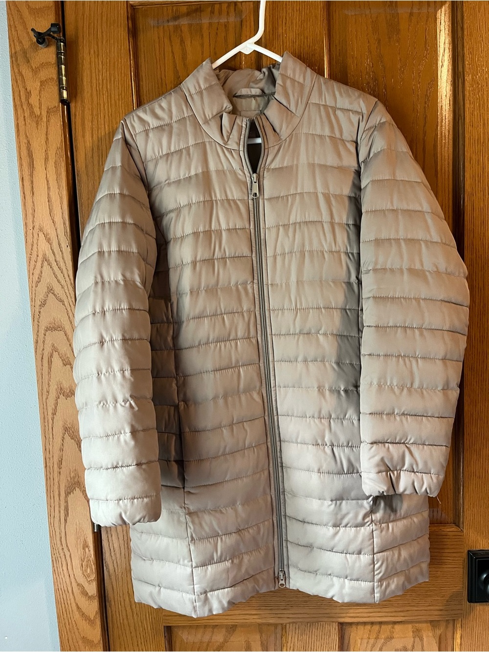 J Jill Lightweight Quilted Woman’s Jacket in Champagne